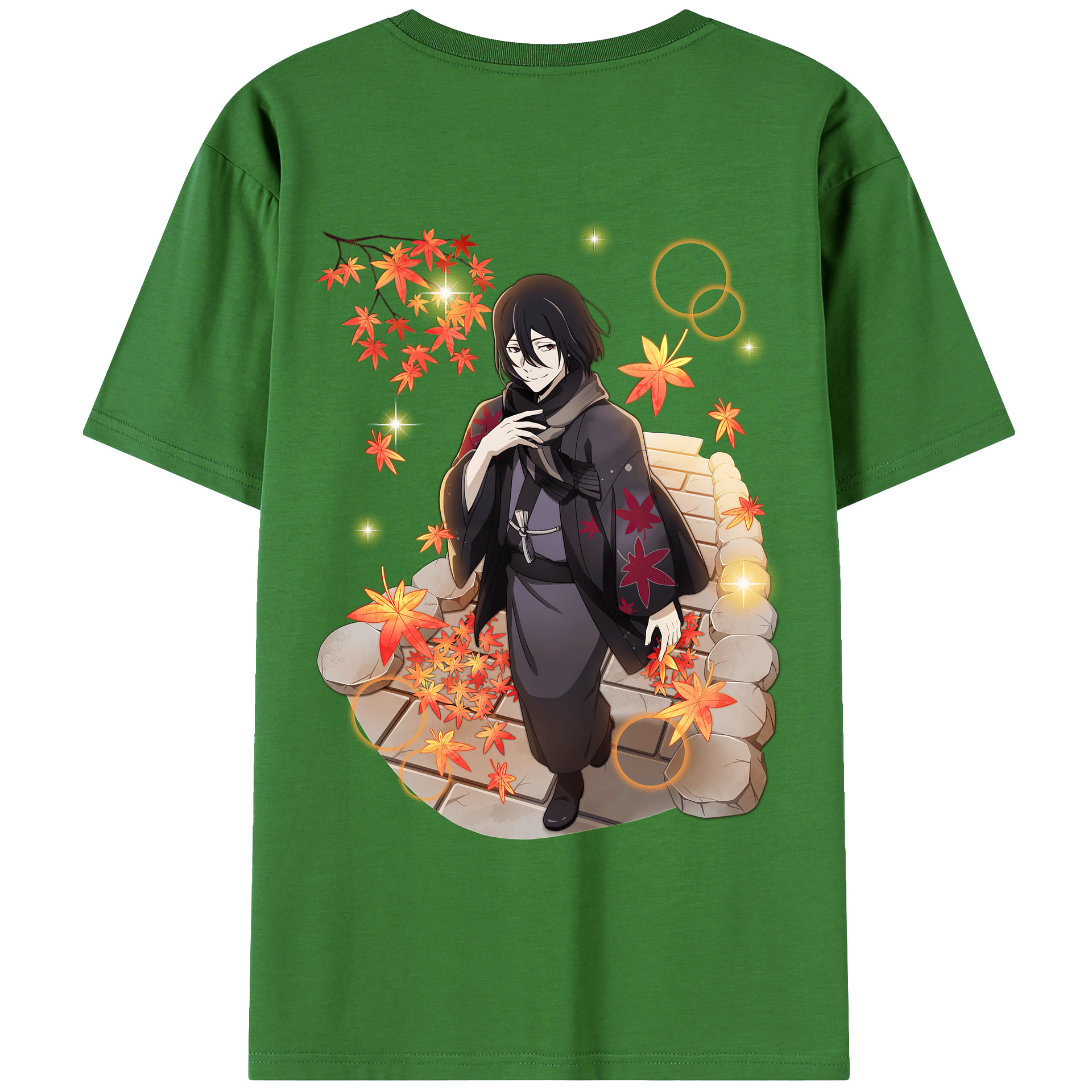 （画像用） 文豪ストレイドッグス Bungo Stray Dogs レディース半袖Tシャツ(バックプリント)